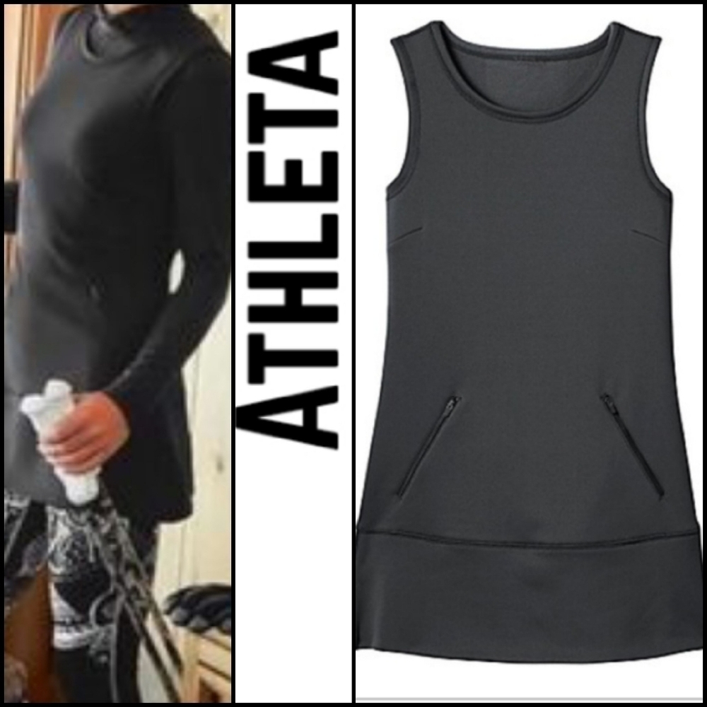 𝅺ATHLETA Sleeveless Scuba Tunic/Dress!
